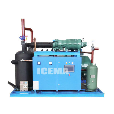 220V/380V Değerli Voltajı Paslanmaz Çelik Makine Tamirhaneleri için 20 Tonluk Tüp Buz Makinesi