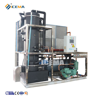8 ton paslanmaz çelik boru buz makinesi otomatik çıkış 10T/24H özelleştirilebilir seçenekler