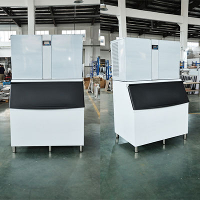 1245*645*760mm Ticari Otomatik Buz Küpü Makinesi en son model 700kg-1000kg/24h