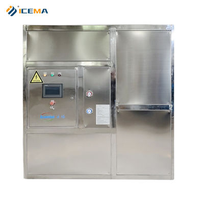 Kristal küp buz üretim hattı için otomatik 3T 300KG buz makinesi