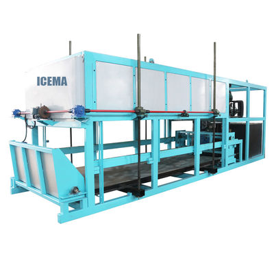 85kw Soğutma Kapasitesi 12000 KG Müşteri İhtiyaçları İçin Endüstriyel Buz Bloku Yapım Makinesi