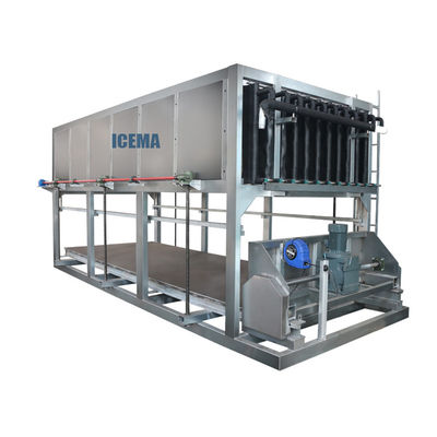 15T/20T Buz Bloku Yapma Makinesi Yüksek Çıktı ve Üretim için Bitzer/Hanbell Kompresörü