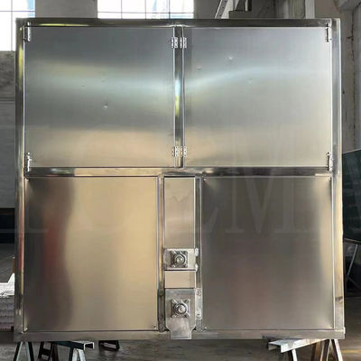 2T buz küp makinesi endüstriyel 1860W buz üreticisi buz depolaması için kristal 2TON fayda
