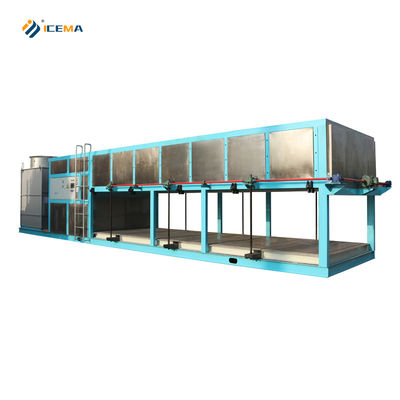 Doğrudan Soğutma Otomatik Blok Buz Makinesi 10T 15T 20T 25T 30T ve Performans