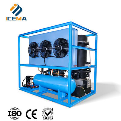 ICEMA Tüp Buz Makinesi Özel Gündelik Çıktı 1T-30T Satış için Uygun Buz Barları Oteller Paketleme Makinesiyle Sağlanabilir Buz Torbaları