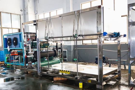 Icema Endüstriyel Blok Buz Makinesi Üretimi 1-30t Ticari için
