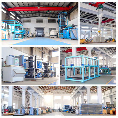 ICEMA 30T/24 saat Yumruklu buz makinesi enerji tasarrufu