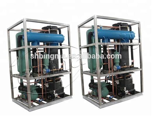 satın al 5T 5000kg PLC Controlled Stainless Steel 304 Tube Ice Machine with Air/Water Cooling online manufacture
