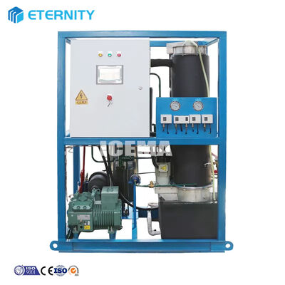 satın al 10Ton/Day Tube Ice Machine with R404a/R22a Refrigerant and 22/25/32/38mm Ice Size online manufacture