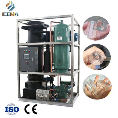 satın al Endüstriyel Tüp Buz Makinesi Filipinler 2T/24H Küçük Kuru Tüp Buz Makinesi Soğuk İçecek Tüp Buz Makinesi Satılık online manufacture