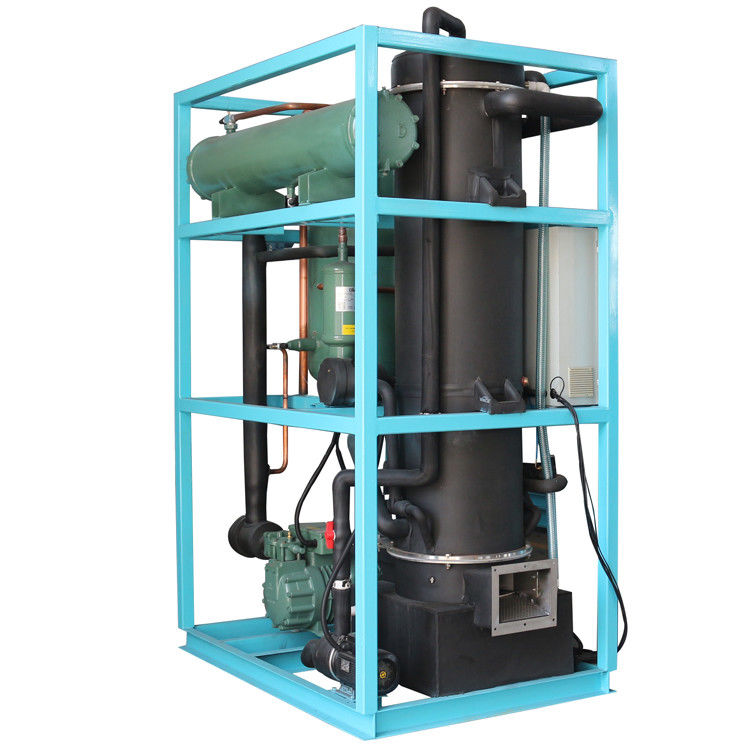 4.6 Kurulu Güç 22mm*22mm*22mm Buz Boyutu ve 755kg Makine Ağırlığı Tüp Buz Makinesi