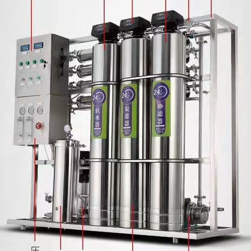 Fabrika Doğrudan Yüksek Kalite 1000L/H su arıtıcı filtre makinesi Ters Osmoz Su Arıtıcı buz/su yapmak için