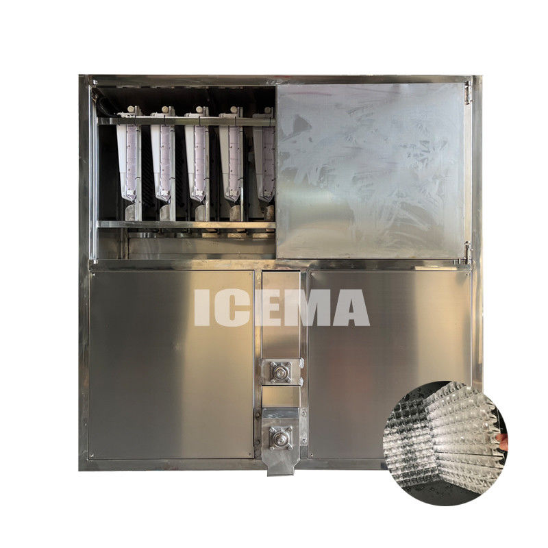 ICEMA 2T/24H buz makinesi buz tesisleri için otomatik buz küpü makinesi