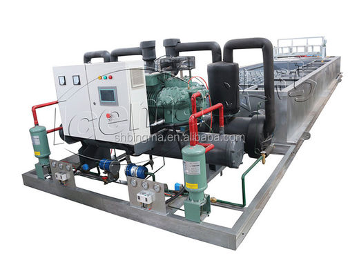 İyi fiyat CE 15 Ton Endüstriyel Blok Buz Yapma Makinesi 70.5KW 380V çevrimiçi