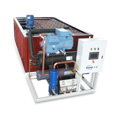 İyi fiyat 3T 5T ​​10T Tuzlu Su Soğutma Bloğu Buz Makinesi 12.37kw çevrimiçi