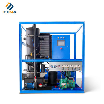 İyi fiyat 1T/24h tüp buz makinesi 1 periyotlu ve 22 mm tüp çaplı çevrimiçi