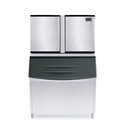 İyi fiyat 1245*645*760mm Ticari Otomatik Buz Küpü Makinesi en son model 700kg-1000kg/24h çevrimiçi