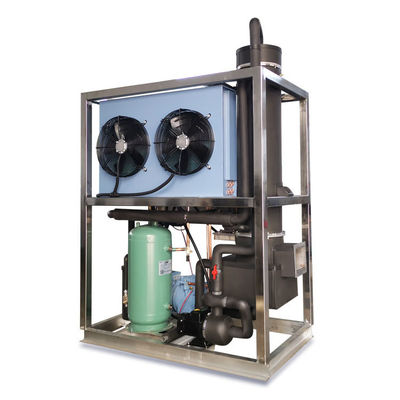 İyi fiyat 1 Ton Endüstriyel Buz Tüp Yapma Makinesi 8.9KW Soğutucu Kapasitesi ve Ucuz çevrimiçi