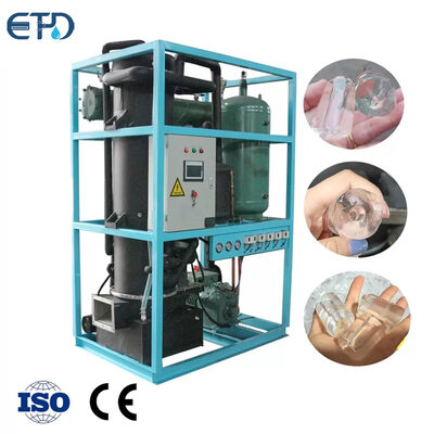 15 Ton / 24H Ticari Tüp Buz Yapma Makinesi Paslanmaz Çelik